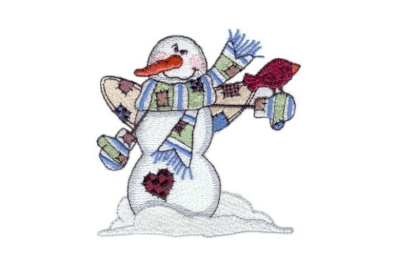 Angelic Snowman Bertie