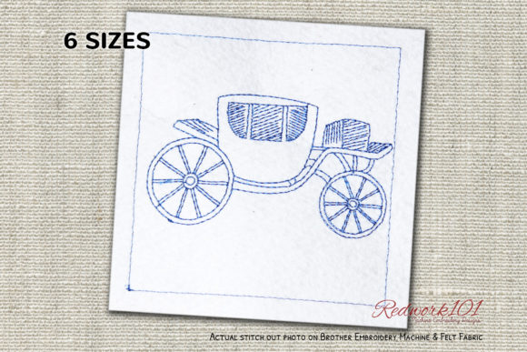Carriage Lineart Design Review