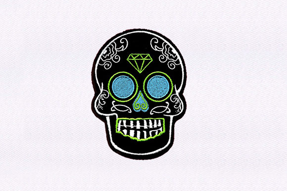 Dark Skull Design: A Seasonal Embroidery Review