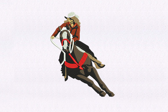 Female Horse Jockey Design