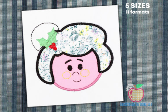 Mrs. Claus Head Applique Review