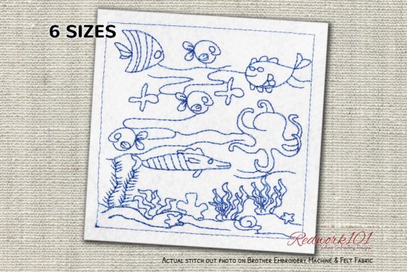 Water Animal Lineart Design